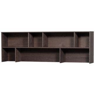Woood NEW GRAVURE opzetkast essen fineer ESPRESSO [fsc]