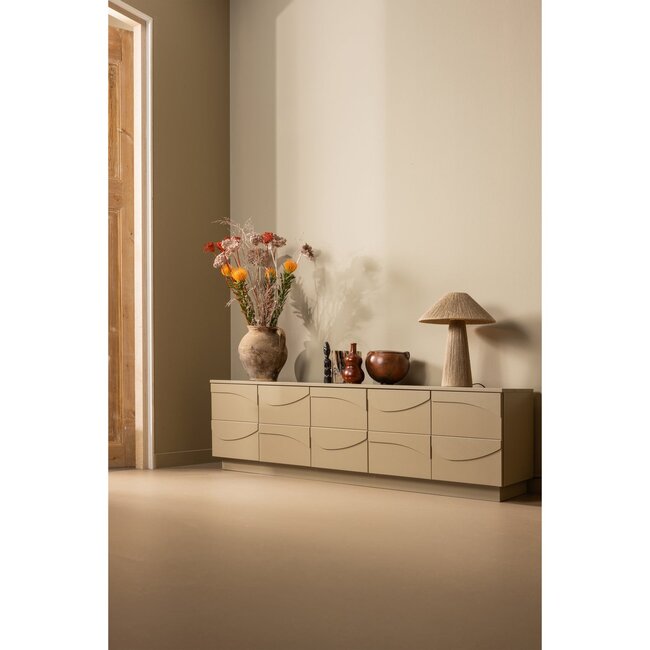 Woood TEO TV meubel grenen mud [fsc]