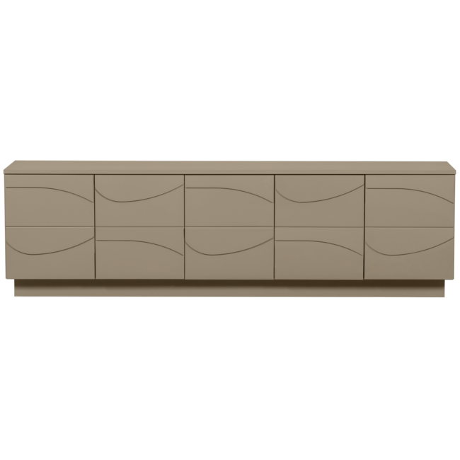 Woood TEO TV meubel grenen mud [fsc]