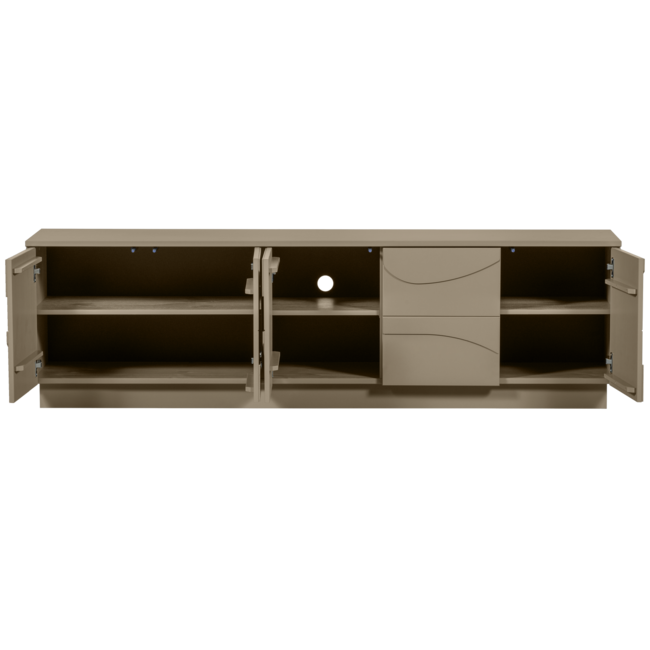 Woood TEO TV meubel grenen mud [fsc]