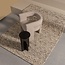 Woood TIWA fauteuil boucle beige