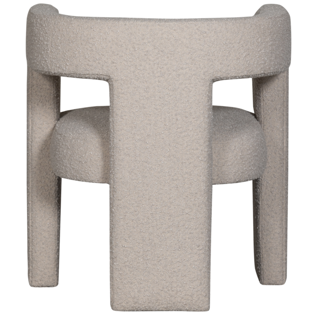 Woood TIWA fauteuil boucle beige