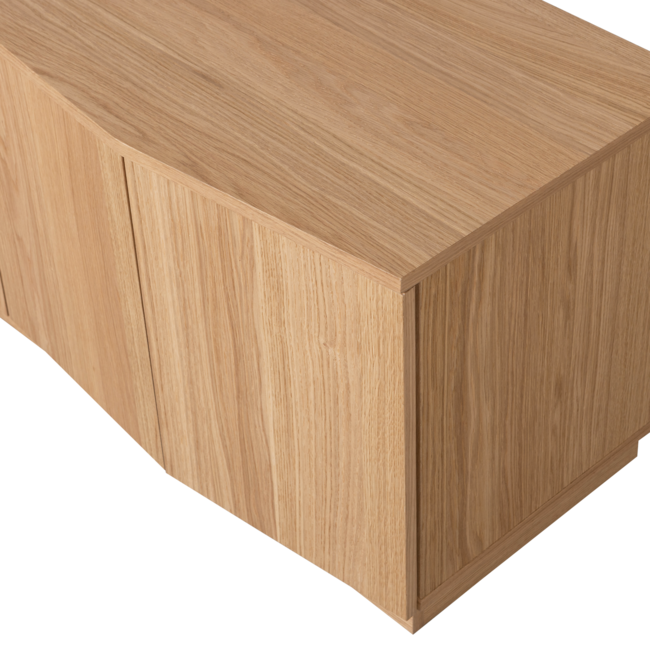 Woood ZUMA TV meubel 133CM eiken transparant [fsc]