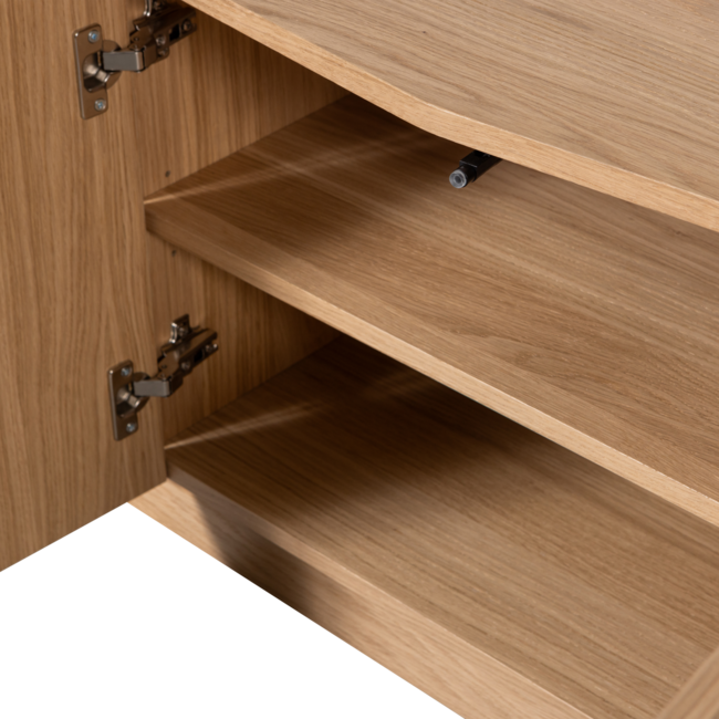 Woood ZUMA TV meubel 133CM eiken transparant [fsc]