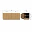 Woood ZUMA TV meubel 133CM eiken transparant [fsc]