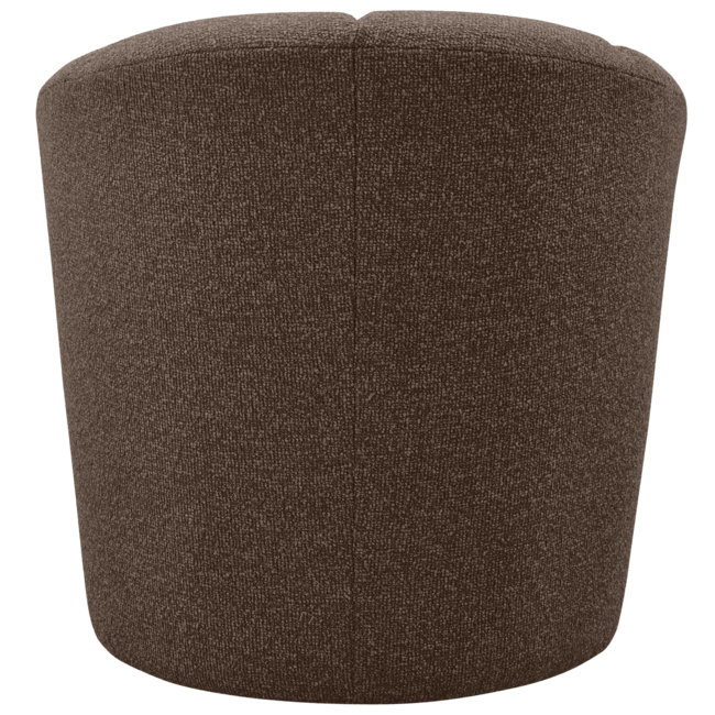 Woood MOJO draaifauteuil boucle bruin melange