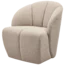 Woood MOJO draaifauteuil boucle beige melange
