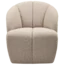 Woood MOJO draaifauteuil boucle beige melange