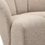 Woood MOJO draaifauteuil boucle beige melange