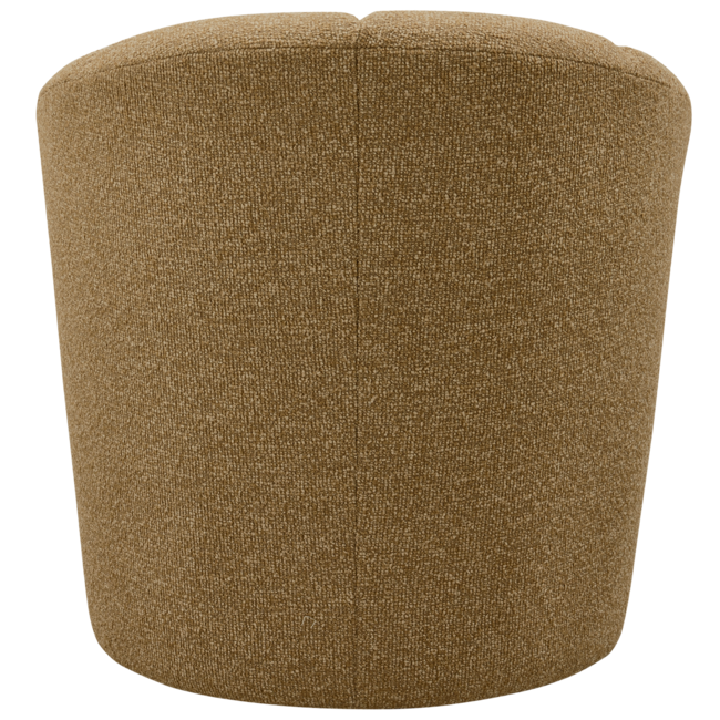 Woood MOJO draaifauteuil boucle geel/bruin melange