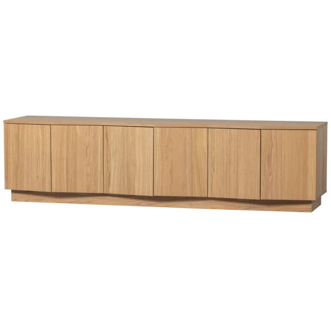 Woood ZUMA TV meubel 200CM eiken transparant [fsc]