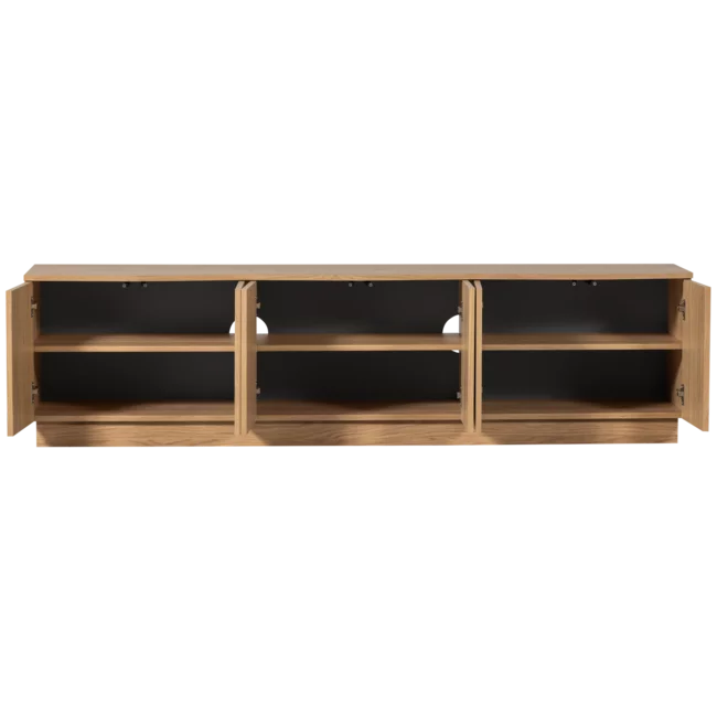 Woood ZUMA TV meubel 200CM eiken transparant [fsc]
