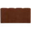 Woood MOJO eetbankje 164CM met rugleuning ribstof roestbruin
