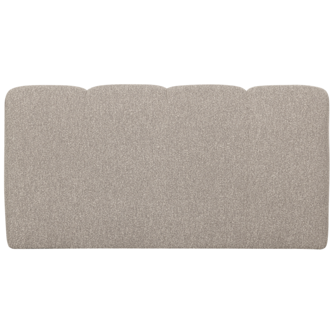 Woood MOJO eetbankje 164CM met rugleuning boucle beige melange