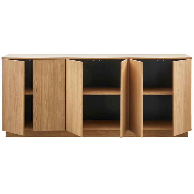 Woood ZUMA dressoir 200CM eiken transparant [fsc]