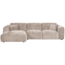 Woood CLOUD chaise longue links geweven chenille naturel