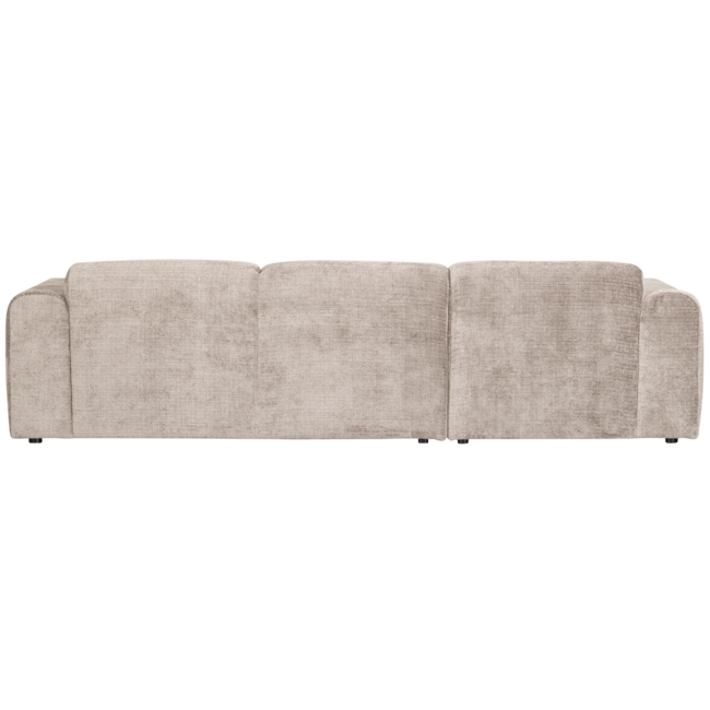Woood CLOUD chaise longue links geweven chenille naturel