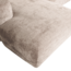 Woood CLOUD chaise longue links geweven chenille naturel