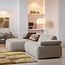 Woood MOJO chaise longue links boucle beige melange