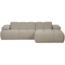 Woood MOJO chaise longue rechts boucle beige melange