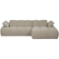 Woood MOJO chaise longue rechts boucle beige melange