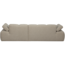 Woood MOJO chaise longue rechts boucle beige melange