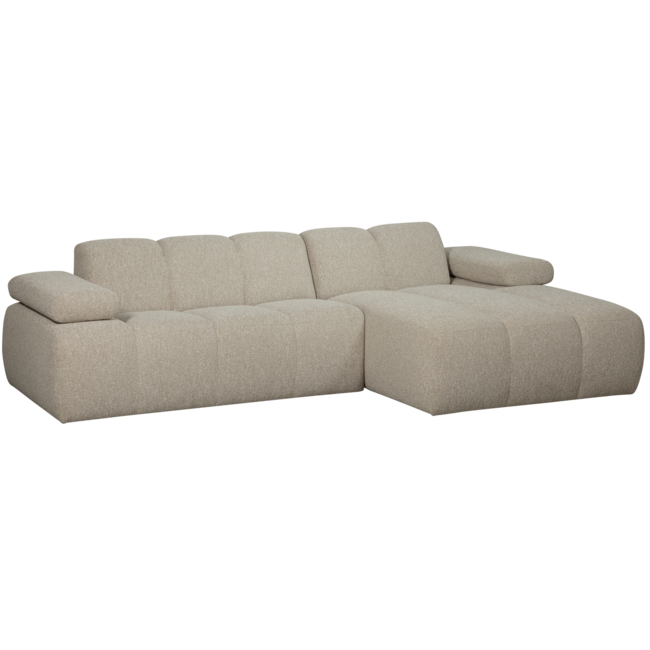 Woood MOJO chaise longue rechts boucle beige melange