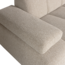 Woood MOJO chaise longue rechts boucle beige melange