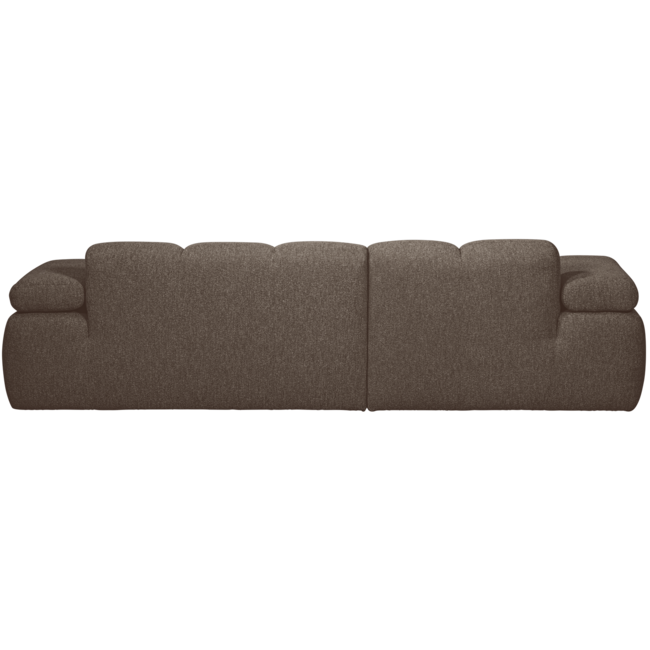 Woood MOJO chaise longue links boucle bruin melange