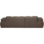 Woood MOJO chaise longue links boucle bruin melange