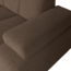 Woood MOJO chaise longue links boucle bruin melange