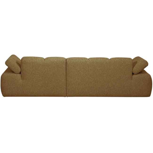 Woood MOJO chaise longue rechts boucle geel bruin melange