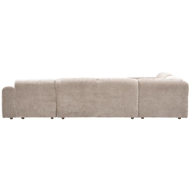 Woood CLOUD hoekbank links geweven chenille naturel