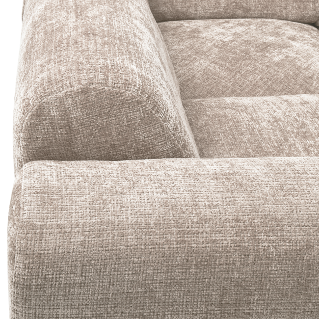 Woood CLOUD hoekbank links geweven chenille naturel