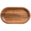 Woood YUKI serveerplank ovaal acacia hout naturel