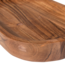 Woood YUKI serveerplank ovaal acacia hout naturel