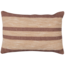 Woood MESI kussen met streep aubergine/beige 40x60CM