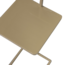Woood TOSTE bijzettafel metaal donker zand