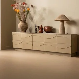 Woood TEO TV meubel grenen mud [fsc]