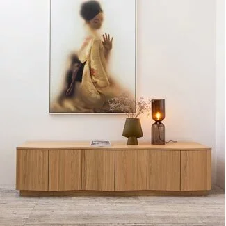 Woood ZUMA TV meubel 200CM eiken transparant [fsc]