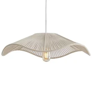 Light en Living Hanglamp Ø50x12 cm RAFA creme
