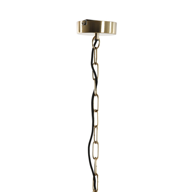 Light en Living Hanglamp Ø60x23 cm BAHOTO lichtgoud