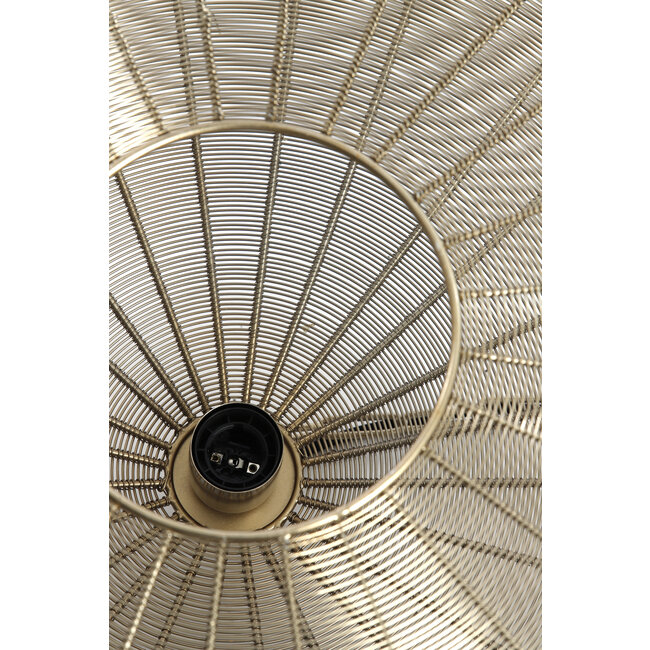 Light en Living Hanglamp Ø60x23 cm BAHOTO lichtgoud
