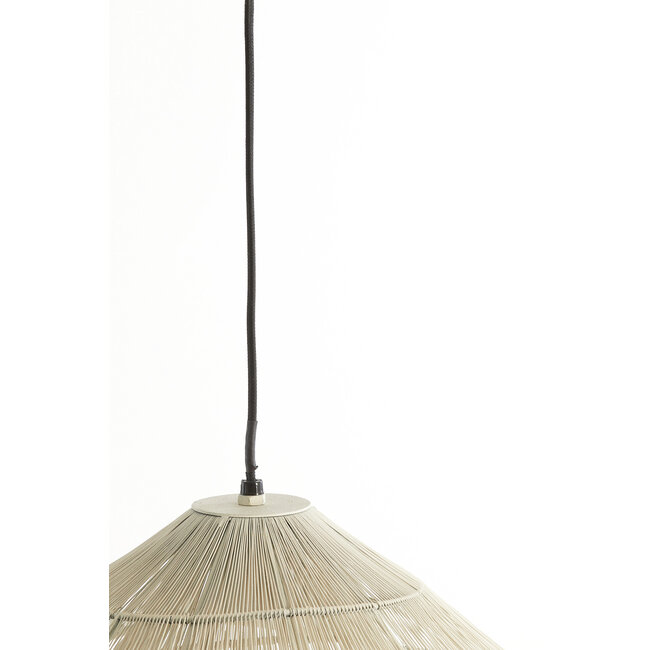 Light en Living Hanglamp Ø36x29 cm ALAMEDA creme