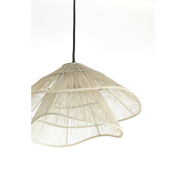 Light en Living Hanglamp Ø36x29 cm ALAMEDA creme