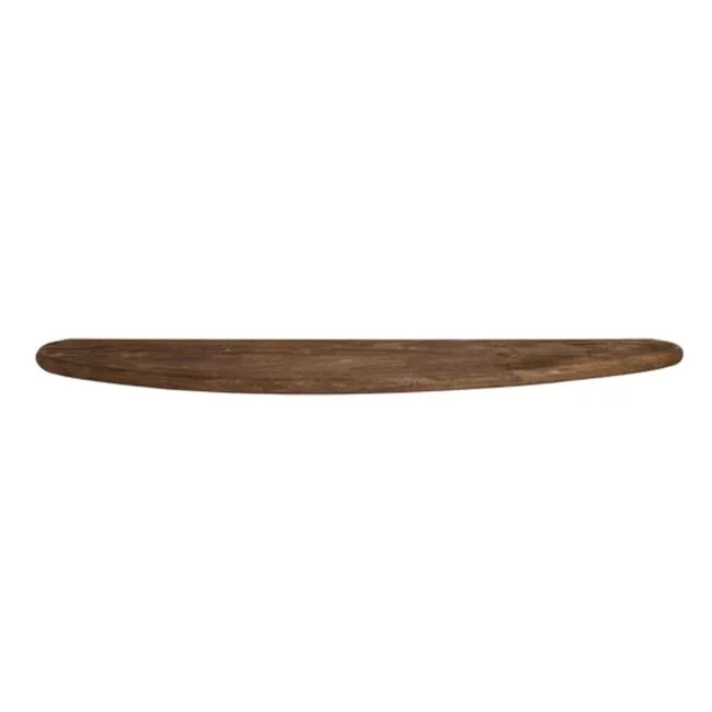 Light en Living Wandplank 100x25x3 cm GINOSU mat donker bruin
