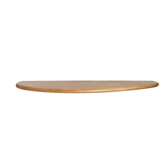Light en Living Wandplank 100x25x3 cm GINOSU olie bruin