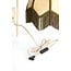 Light en Living Wandlamp 33x25x47 cm SULINA raffia naturel+groen