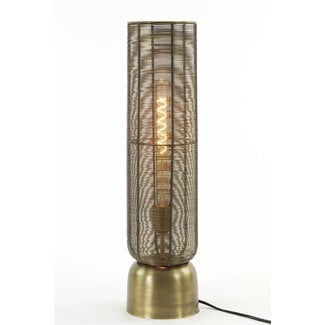 Light en Living Tafellamp Ø15,5x60,5 cm LEZUZA antiek brons