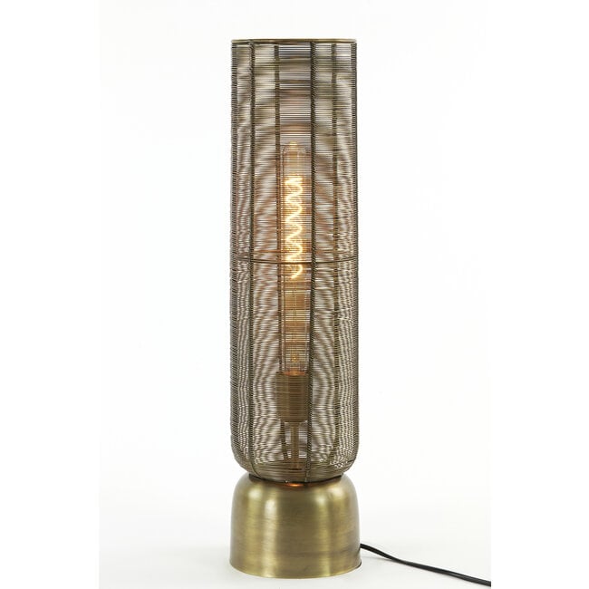 Light en Living Tafellamp Ø15,5x60,5 cm LEZUZA in antiek brons van Light&Living